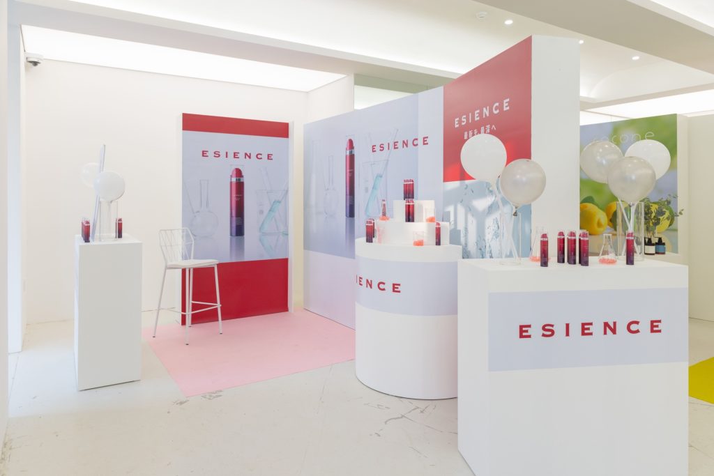 ナノシープセラム_韓国POPUPの様子