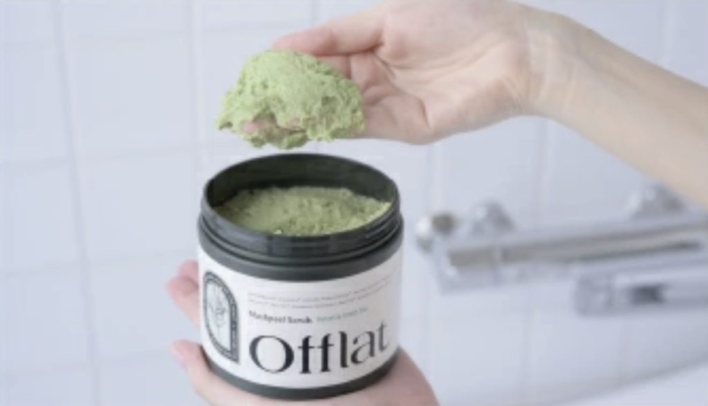 適量をすくい取る